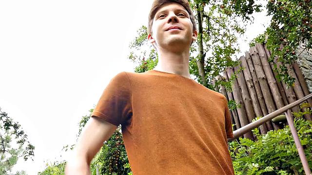 Josh Cavalin and Marcel Boyle turn a casual hangout into a sweaty session-someone definitely skipped the gym