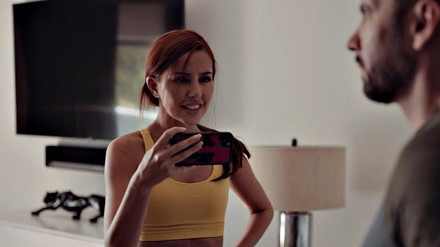 Nympho stepsister fingered and fucked by stepbro