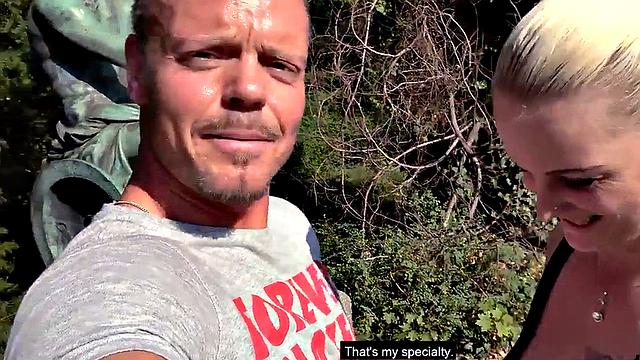 Amateur german Mature First Time Fucked Outdoors By Sex Date