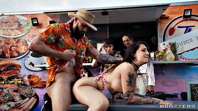 Food Truck Serves Big Oiyl Dish