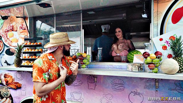 Food Truck Serves Big Oiyl Dish