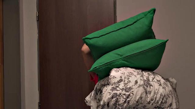 Big-titted babe drilled in hostel