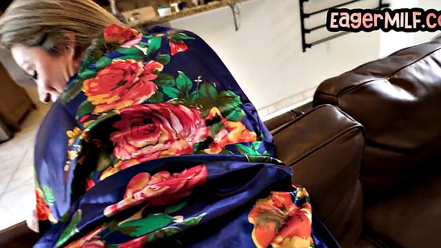 Chubby eager MILF in 3way with her stunning BFF