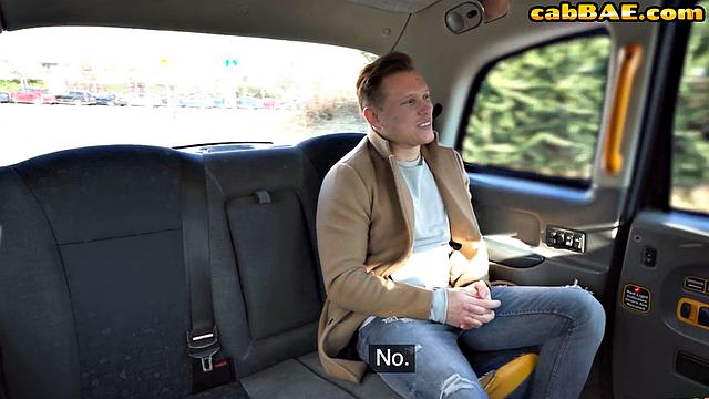 Nasty girl cockriding lucky guy in car