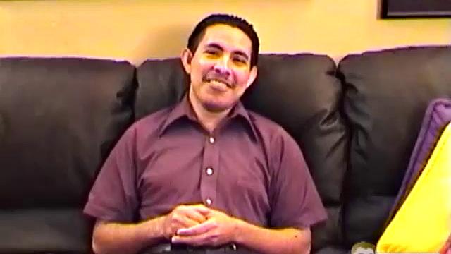 This 21 year old Latin boy is about 5'8" and sports an almost 7 inch uncut cock. John is one of Auntie Bob's favorite boy toys. In fact, the two have been fucking around together for quite a long time.