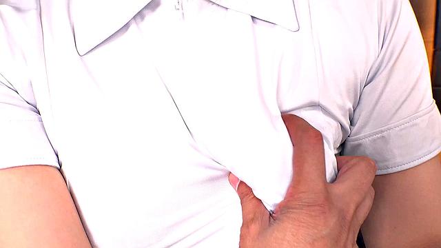 Nurse Tachibana takes care of our dick