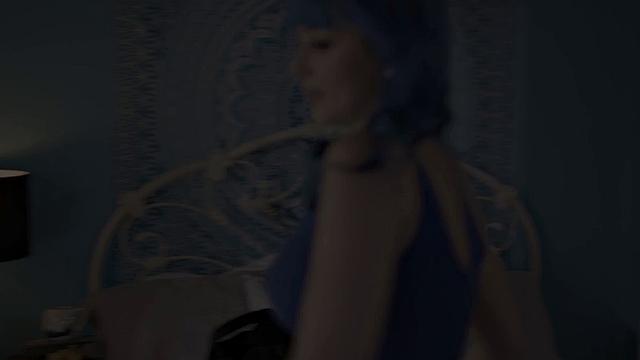 Busty babes threeway with lucky lad