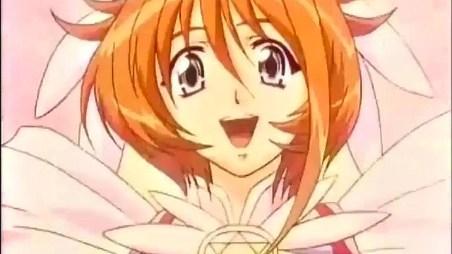 Weird anime storyline with angry busty teen slut