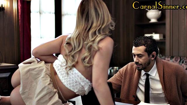 Asian babe gets drilled in anal by her BF after BJ