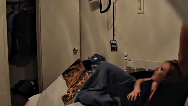 Petite rides cheating dick and gets caught