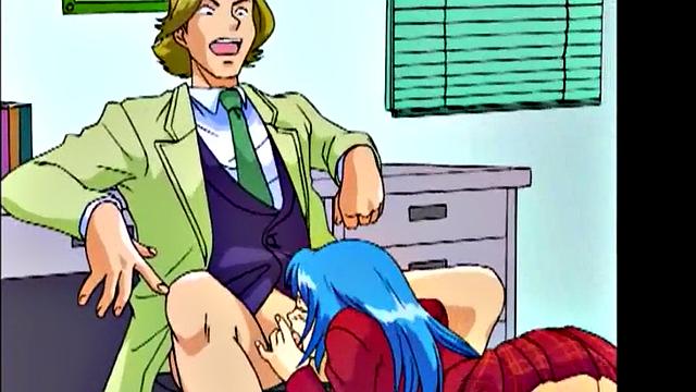 Big-Titted Schoolgirl Loves Hardcore Sensei Fuck