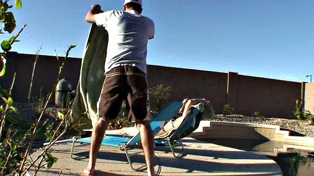 Courtney James with perfect ass blowjob in the car