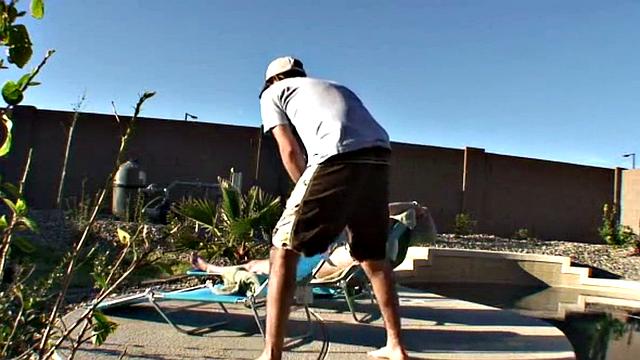 Courtney James with perfect ass blowjob in the car