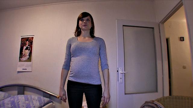 Hot Pregnant Brunette Craves Stranger's BBC in the Outdoors