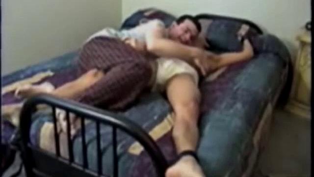 Ricky is tickled silly by Mike