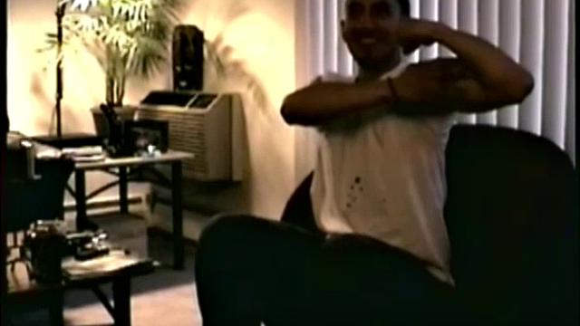 Dante heads to the bedroom to watch a porno and starts playing with himself. Then Vinnie starts stroking and sucking him. Dante lays back and enjoys the service as Vinnie deep throats his cock.