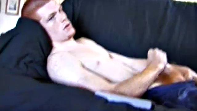 Tristan Stroking His Rod