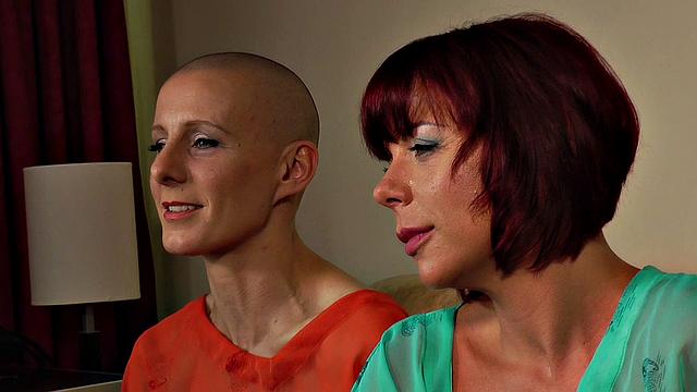 BDSM slut drilled while bound by her maledom