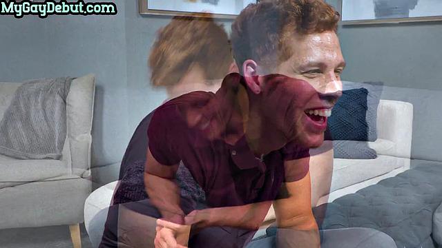 Amateur stud solo masturbating