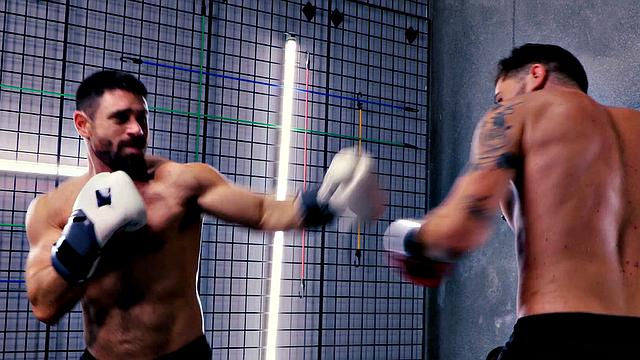 Blue-eyed Hunk Has Hole Smashed By Tatted Cock