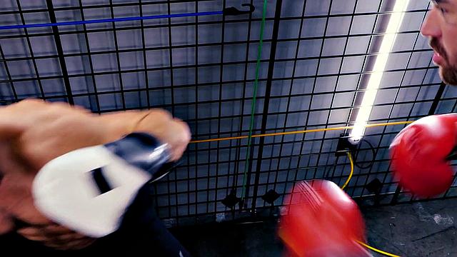 Blue-eyed Hunk Has Hole Smashed By Tatted Cock