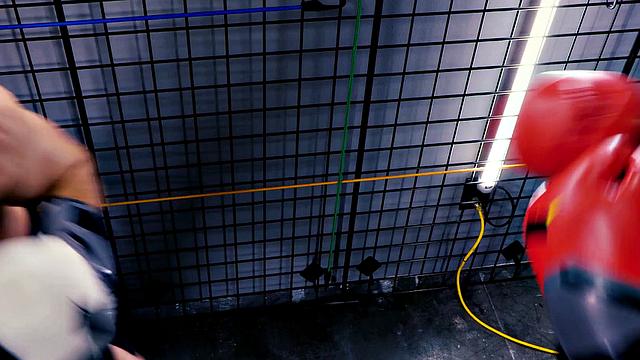 Blue-eyed Hunk Has Hole Smashed By Tatted Cock