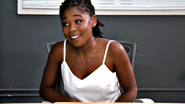 Interracial muffdiving with sweet darlings