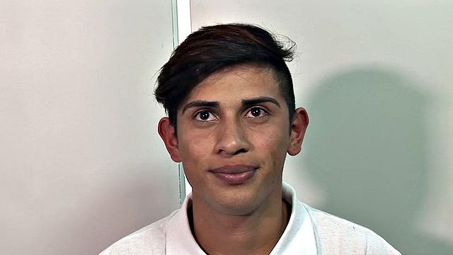 Ringo, a cute young Latino, is at the home of Joris for a hot dad and son bareback session. When daddy walks in with a boner, Ringo takes it in his mouth.