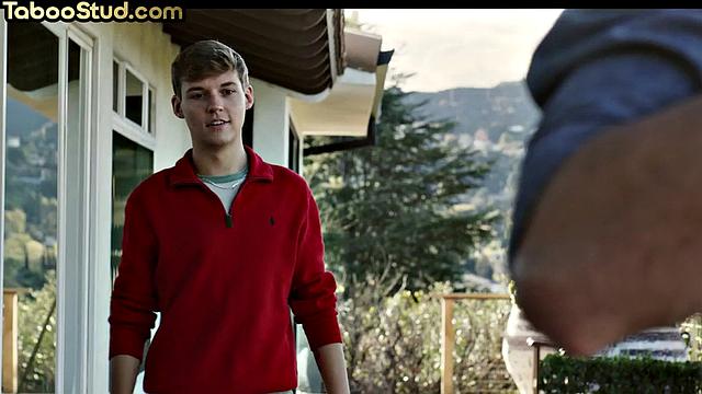 Skinny twunk gaping after DILFs' penetration