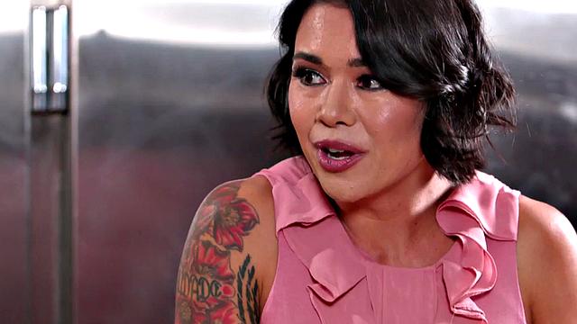 Lez MILF pornstars in heels tribbing after licking