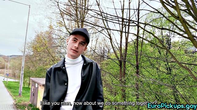 Fooling a straight euro stud analpounded