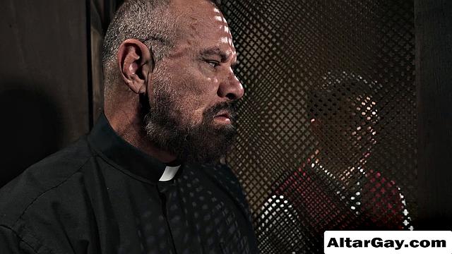 Priest Fucks Confessing Twink's Ass