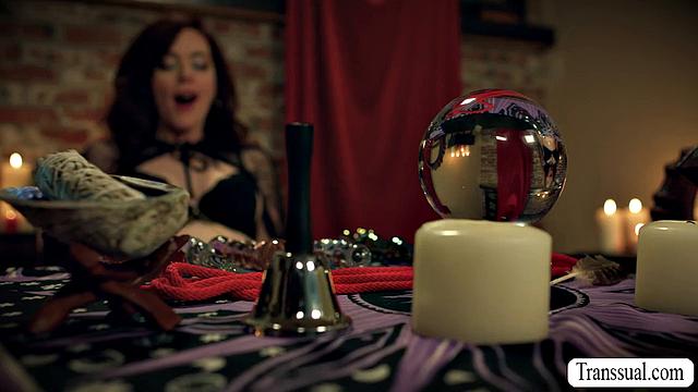 Summoning two TS goddesses for a threesome