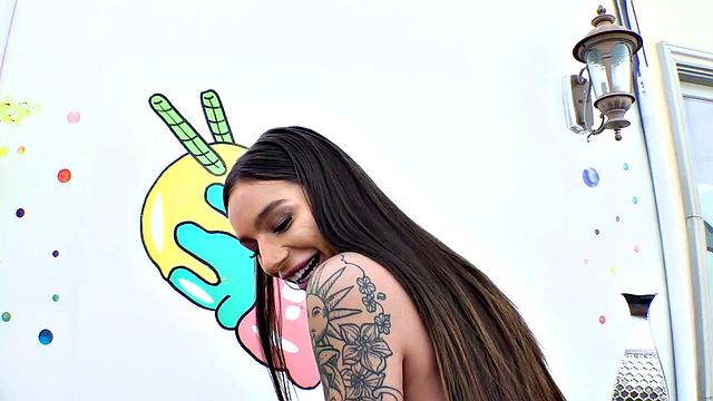 Thankful For April's Ass