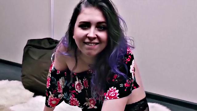 Fucking my plump wife hard