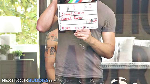 NextDoorBuddies - Gorgeous Justin Matthews Rails Newbie