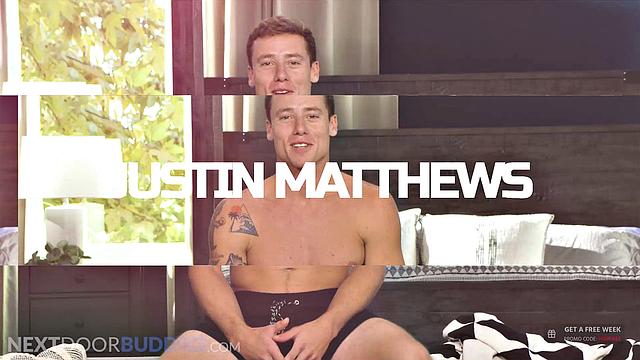 NextDoorBuddies - Gorgeous Justin Matthews Rails Newbie