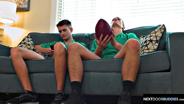 Twink Athlete Dicked Down By Captain - NextDoorStudios