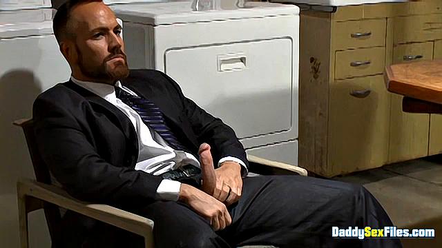 Colin Steele, Bryan Slater, David Chase & Matthew Ford in Basement Cock Club Buddies