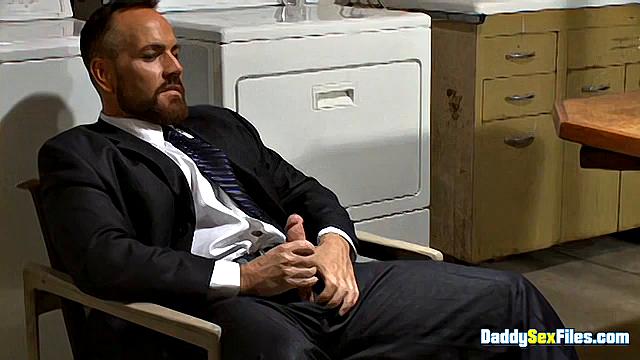 Colin Steele, Bryan Slater, David Chase & Matthew Ford in Basement Cock Club Buddies