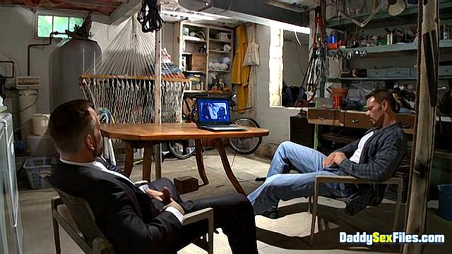 Colin Steele, Bryan Slater, David Chase & Matthew Ford in Basement Cock Club Buddies