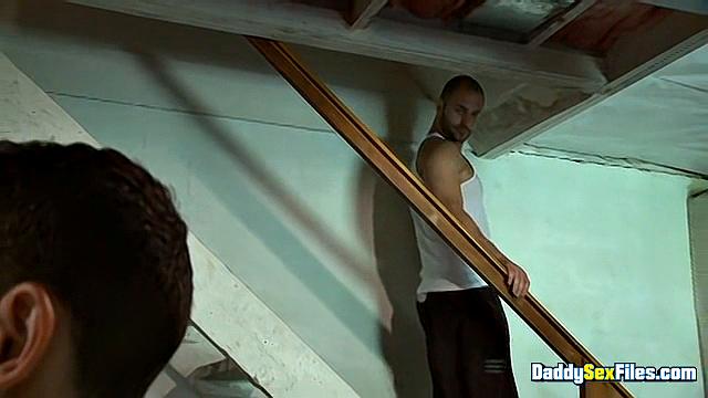Colin Steele, Bryan Slater, David Chase & Matthew Ford in Basement Cock Club Buddies