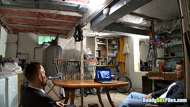Colin Steele, Bryan Slater, David Chase & Matthew Ford in Basement Cock Club Buddies