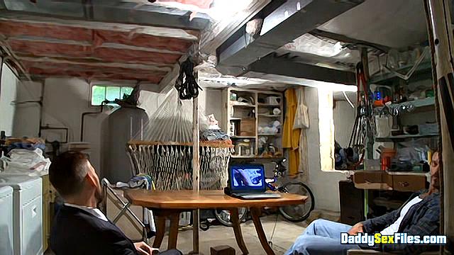 Colin Steele, Bryan Slater, David Chase & Matthew Ford in Basement Cock Club Buddies