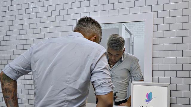 Yuli Gets Fucked By An Invisible Man On Train