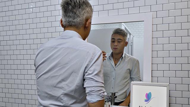 Yuli Gets Fucked By An Invisible Man On Train