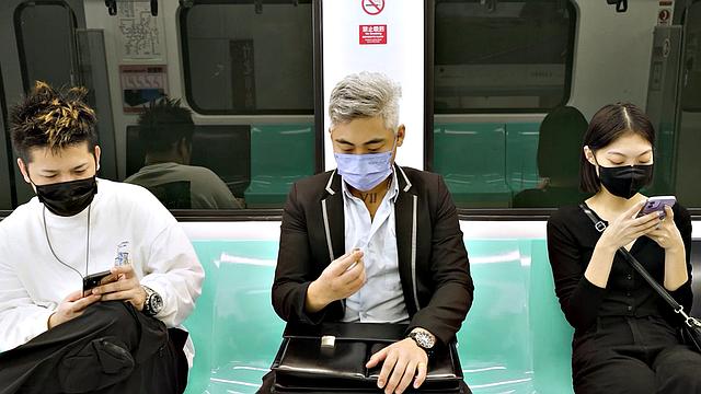 Yuli Gets Fucked By An Invisible Man On Train