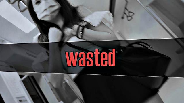 Yuli Gets Fucked By An Invisible Man On Train