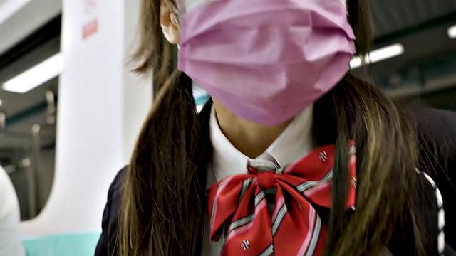 Yuli Gets Fucked By An Invisible Man On Train