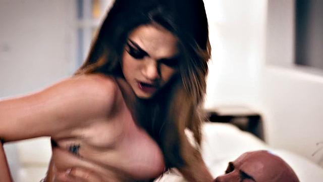 PURE TABOO Pervert DILF Shows Stripper Stepdaughter Athena Faris Who's The Alpha In the House